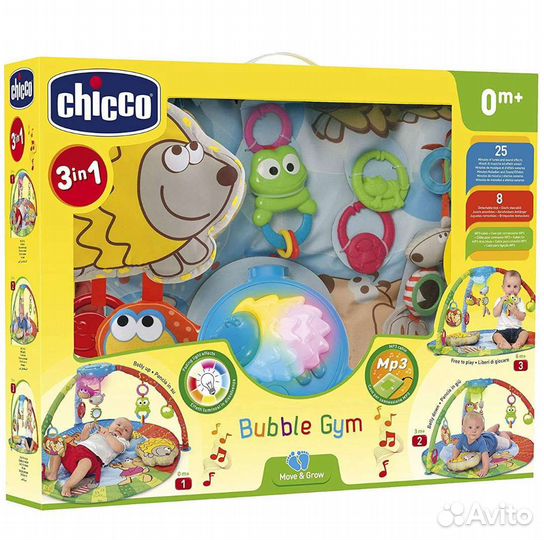 Коврик развивающий Chicco Bubble Gym