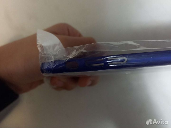 Чехол на iPhone 8 plus фиолетовый