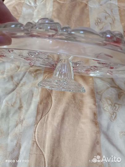 Новая тортовница на ножке