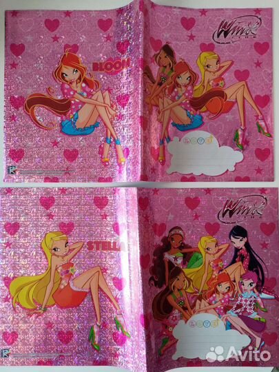 Обложки для книг Винкс / Winx. Набор