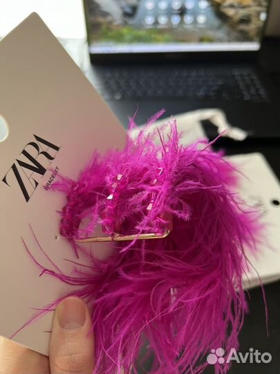 Браслет zara перо