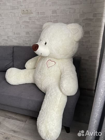 Большой плюшевый медведь 120см