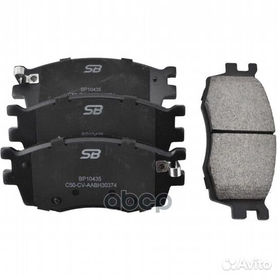 Колодки тормозные дисковые перед BP10435 SB
