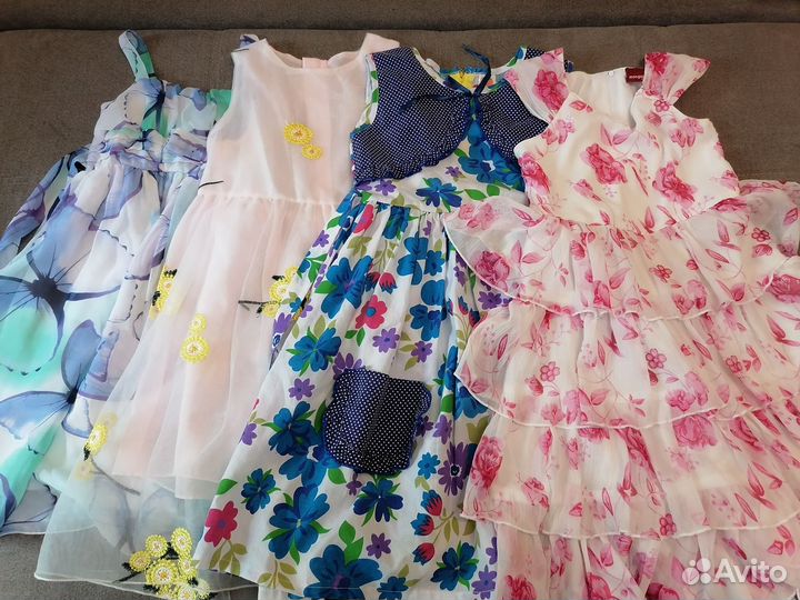Вещи на девочку 128 134 пакетом