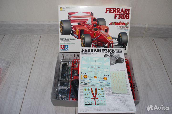 Сборная модель автомобиля формула 1 Ferrari F310B