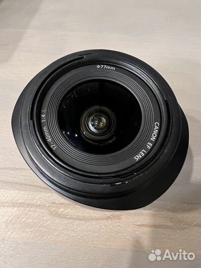 Объектив canon 17 40 f/4L