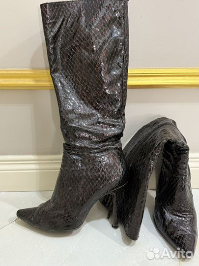 Сапоги б/у женские в хорошем состоянии