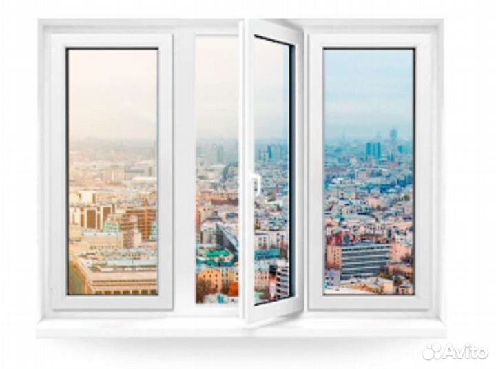 Пластиковое окно 2500 / 1800