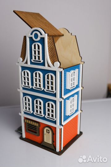 Ночник домик чайный Голландский