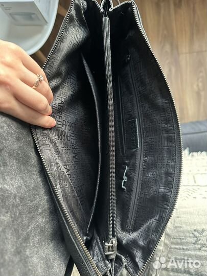 Сумка для ноутбука кожаная