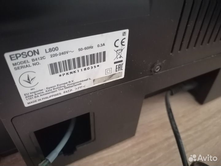 Принтер Epson l800