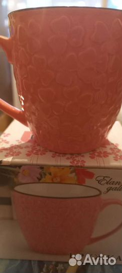 Чайные кружки фарфор