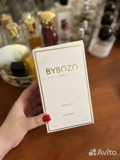 Флакон и коробка от Byredo, коробка от Bybozo