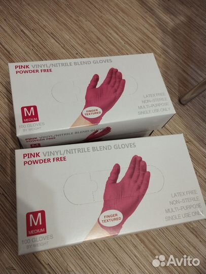 Перчатки виниловые