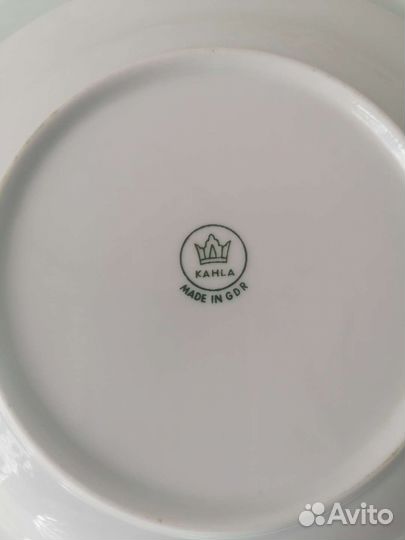 Тарелки гдр роза