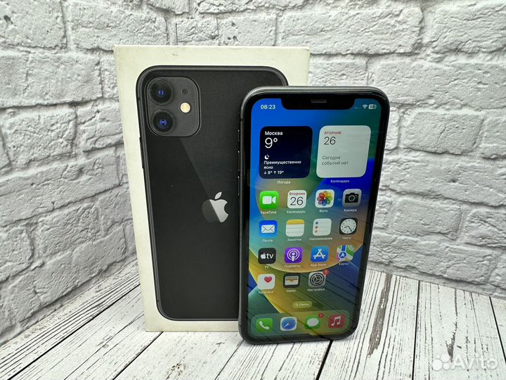 Apple iPhone 11 64gb Black Ростест