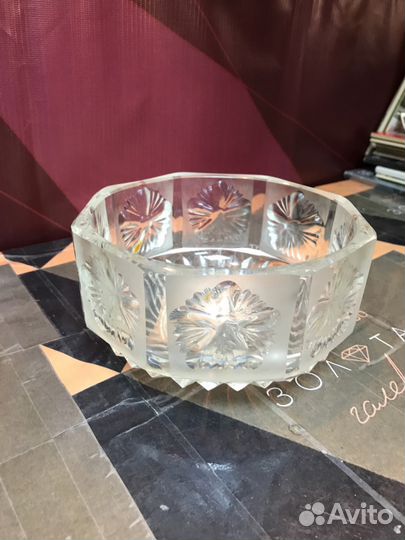 Салатник Хрусталь СССР