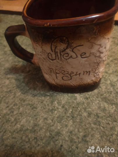 Кружка ручной работы