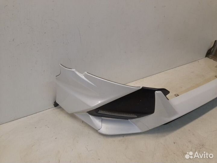 Юбка бампера передняя Toyota Land Cruiser Prado