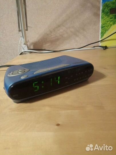 Часы, будильник, радио