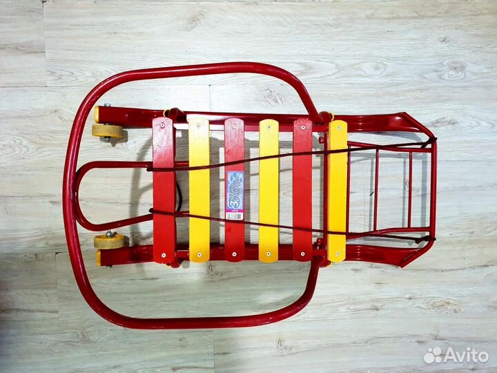Санки детские с колесом
