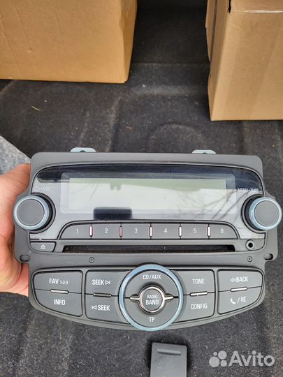 Магнитола chevrolet cruze