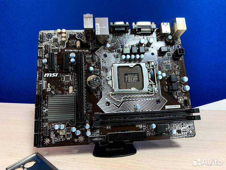 Материнская плата MSI H110M Pro-VD Plus LGA1151