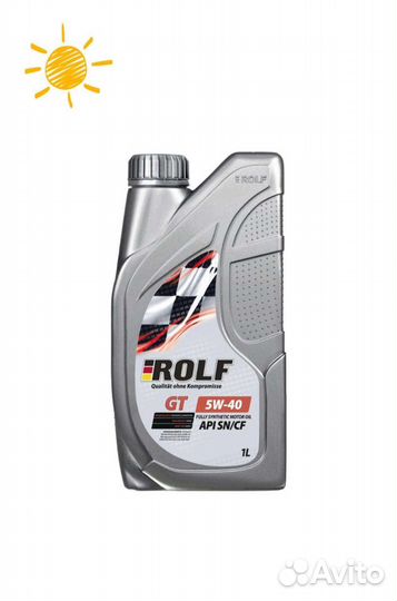 Моторное масло Rolf GT 5w-40