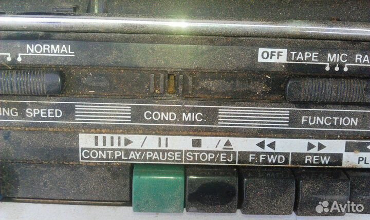 Магнитола двухкассетная