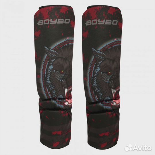 Защита голень-стопа BoyBo Wolf нейлон (р. M)