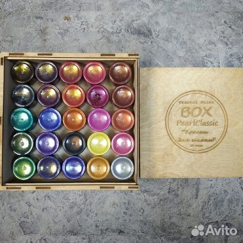 Краски по ткани в ассортименте