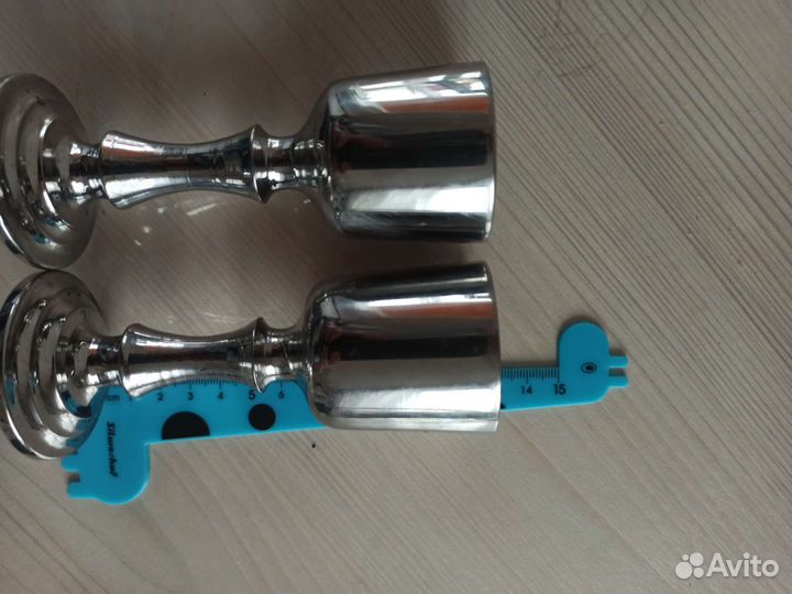 Рюмки на ножке ручная работа