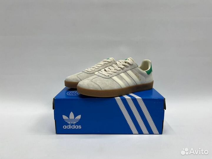 Кроссовки Adidas Gazelle Wonder White Green