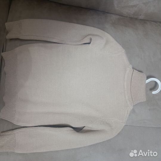 Кашемировый свитер для девочки со стразами Totti