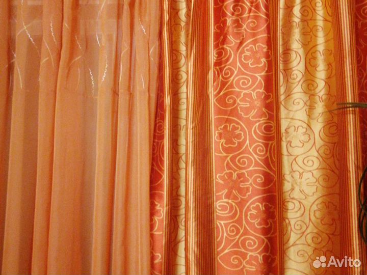 Шторы+тюль