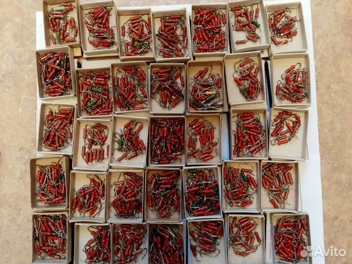 Радиодетали резисторы СССР