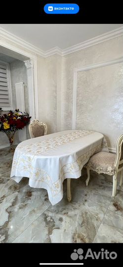 Скатерть в классическом стиле 120/160 130/180