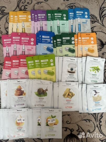 Новые тканевые маски для лица