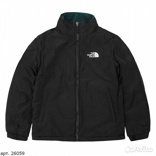 Шерпа The North Face зеленая