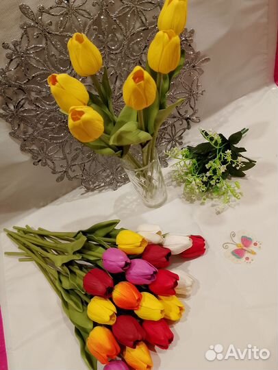 Тюльпаны искусственные