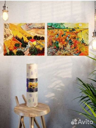 Репродукции Ван Гог / Постер - наклейка