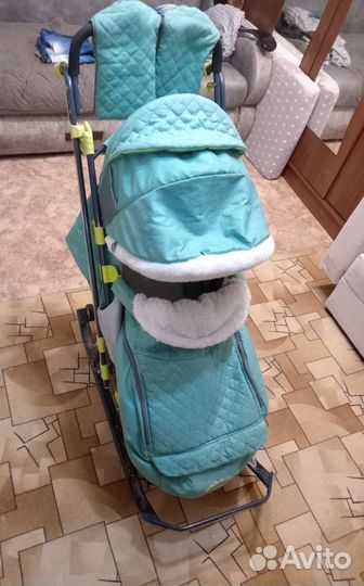 Санки коляска ника кидс 7 3