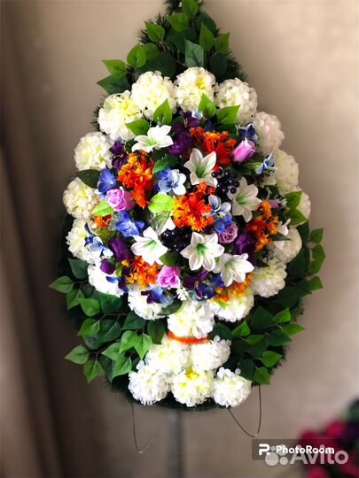 Ритуальные похоронные венки