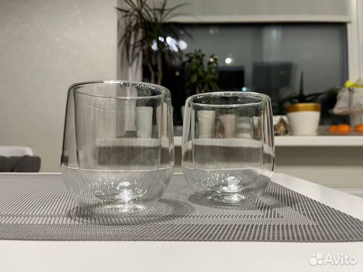 Чашки (стаканы) с двойными стенками