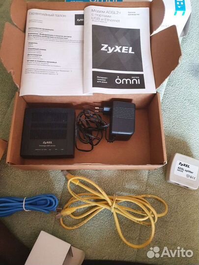 Модем zyxel P600 series