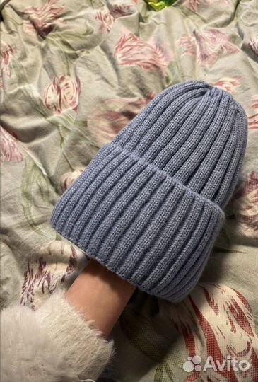 Шапка Pushy Look голубая