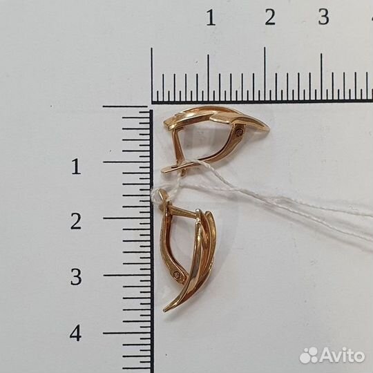 Серьги Золото