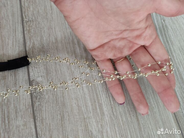 Ободки для волос на резинке и без