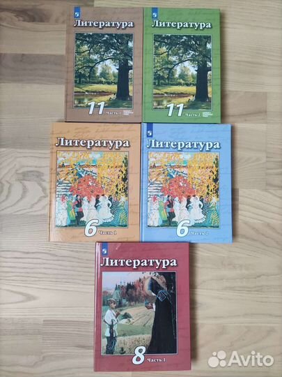 Учебник по литературе 6,8,11 кл.Чертов,Трубина