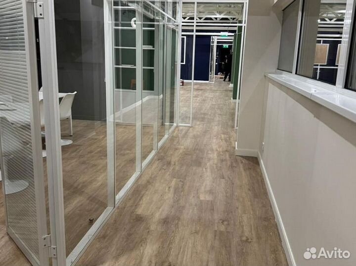 Укладка настил линолеума в офисе